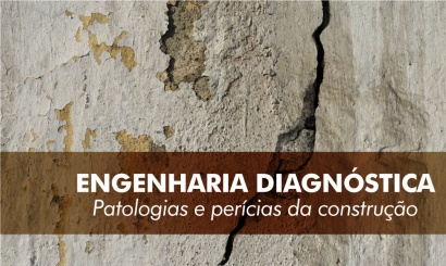 Ilustração do evento "ENGENHARIA DIAGNÓSTICA: Patologias e perícias da construção"
