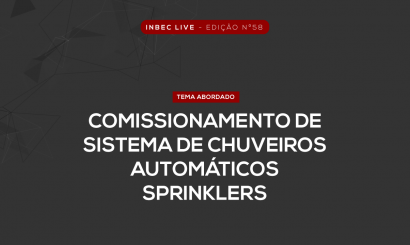 Ilustração do evento "COMISSIONAMENTO DE SISTEMA DE CHUVEIROS AUTOMÁTICOS SPRINKLERS"